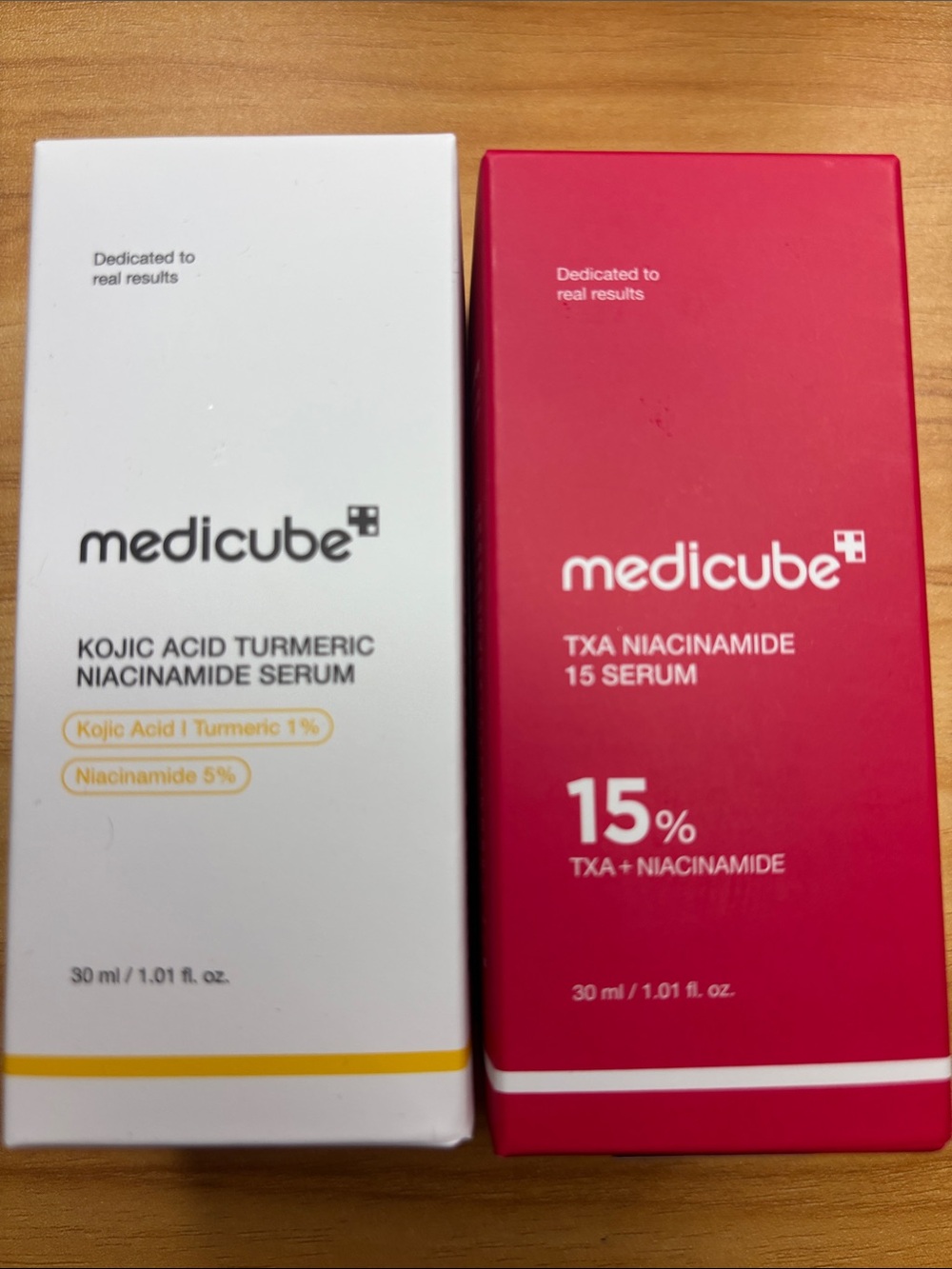 Medicube serums - kojic acid and txa niacinamide NIB